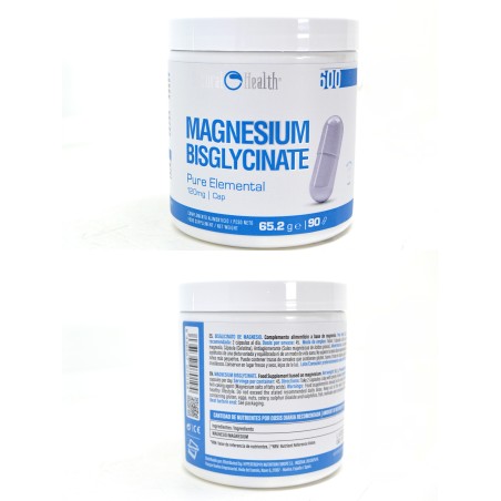 Magnesio Bisglycinate 90 Cápsulas - Imagen 2